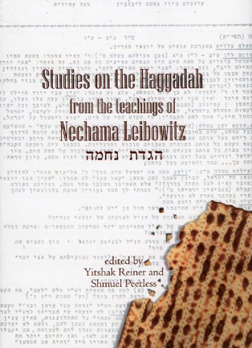 Studies on the Haggadah: From the Teachings of Nechama Leibowitz