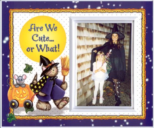 Childrens Toyshop  Toys : Are We Cute or What? - Halloween Picture Frame Gift
