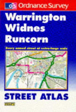 City Travel Guides Discounted  Books : Ordnance Survey Warrington, Widnes, Runcorn Street Atlas