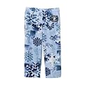 Toddlers Grandma Pants First Snow Pajama Pants - Blue/ Gray