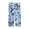 Toddlers Grandma Pants First Snow Pajama Pants - Blue/ Gray