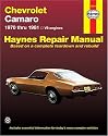Chevrolet Camaro, 1970-81 (Haynes Manuals)