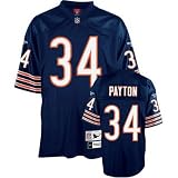 Walter Payton Chicago Bears Navy NFL Premier Throwback Jersey