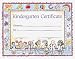 Kindergarten Certificate (Award Certificates)