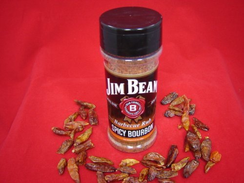 04062 Jim Beam Spicy Bourbon Barbecue Rub 4 oz Bottle