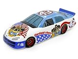 Garfield and Richard Petty #43 Porcelain Dodge Fantasy Race Car - 6.5x2.5x2 Inches
