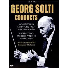 Georg Solti Conducts Mendelssohn Symphony No. 4 & Shostakovich Symphony No. 10