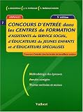 Concours d'entrée dans les centres de formation d'assistants de service social, d'éducateurs de jeunes enfants et d'éducateurs spécialisés( 5ème édition)