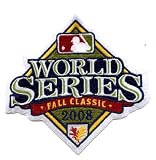 2008 World Series MLB Baseball Jersey Sleeve Patch Phillies over Tampa