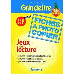 Grindelire CP cycle 2 jeux de lecture fiches a photocopier