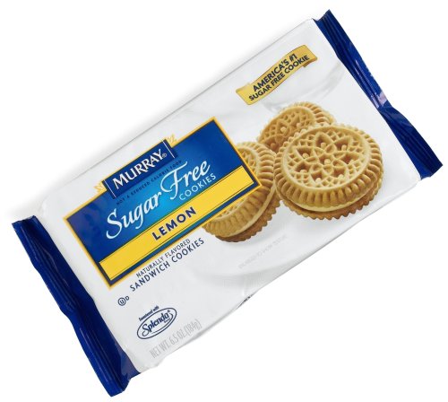 Murray Sugar Free Cookies Lemon Sandwich, 6.5-Ounce Packages (Pack of 12)