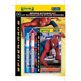 Crayola Spiderman Spider Sticker Set