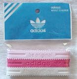 Adidas Wrist Stripes Stylized Baller Bands Light Pink / Dark Pink / White