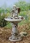 23" Joseph's Studio Bird Bath with Angel & Verse Outdoor Garden Statue