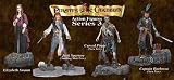 Pirates Of The Caribbean / The Curse Of The Black Pearl / Action Figures : Series 3 (Set o...