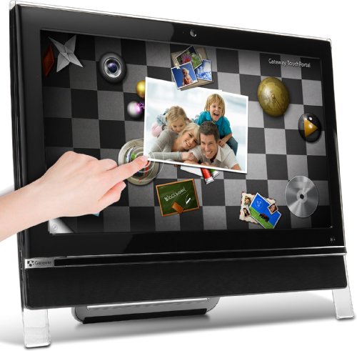 Gateway One ZX4800-06 20-Inch Touch Screen All-in-One Desktop PC (Black)