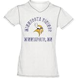 Reebok Minnesota Vikings Girls (7-16) Speckled Short Sleeve T-Shirt Extra Large