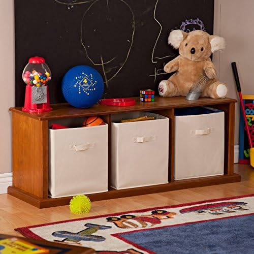 Hopscotch Storage Bench - Pecan