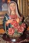 Sacred Heart of Mary Nightlight Sculpture 10 1/2"h