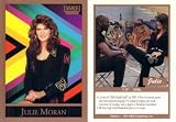 Michael Jordan (Julie Moran) 1990-91 SkyBox Broadcasters promo card RARE