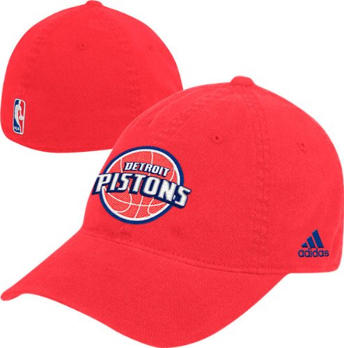 Detroit Pistons Basic Logo Secondary Flex Slouch Hat
