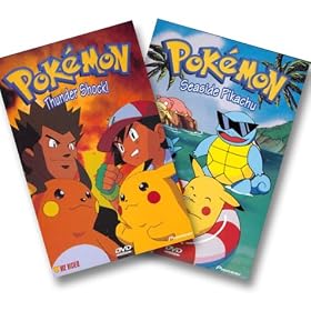 Pokemon - Thunder Shock/Seaside Pikachu (Vol. 5-6) [VHS]