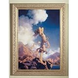 Meyda Tiffany 46437, 22W X 29H Maxfield Parrish Ecstacy Framed Art