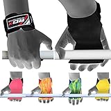 RDX Weight Lifting Gym Hook Strap Crossfit Wrist Wraps Bodybuilding Training Workout