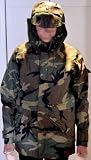 ECWCS WOODLAND S,M,L,XL,XXL OR DESERT S,L,XL,XXL CAMOUFLAGE MENS RAIN SHELL