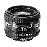 Nikon AF Nikkor 50mm 1:1,4D Objektiv (52 mm Filtergewinde)von "Nikon"