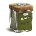 Fleur de Sel de Guerande - Smoked with Chardonnay Oak - Rare Gourmet Sea Salt in Glass Jar with Cork - 4.5 oz
