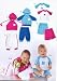 Schnittmuster Burda 9748 Baby Gr. 68-98