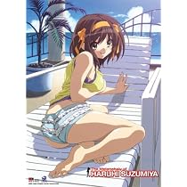 The Melancholy of Haruhi Suzumiya: Haruhi Pool Side Wall Scroll