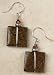 Earrings - Bronzite Wire Wrap
