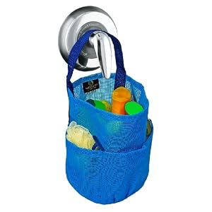 Lt. Blue Mesh Tote - College Dorm Shower Caddy