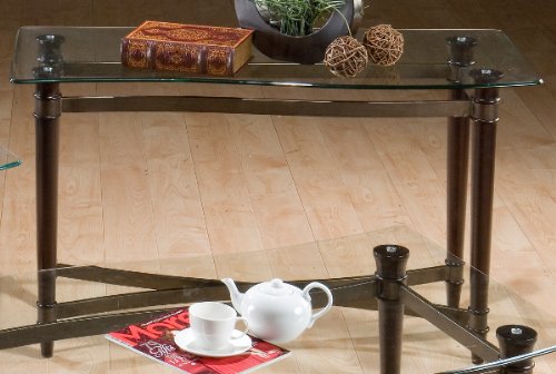 Brandy Brown Sofa Table