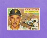 Bob Skinner 1956 Topps Baseball (Near-Mint and Clean) (Pittsburgh Pirates)