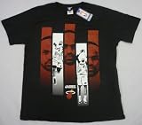 LeBron James Heat NBA 5 Stripes UNK Jersey Tee Shirt