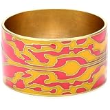 Lucky Brand Enamel Bangles Orange Large Bangle