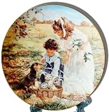 Delightful Bundle Collector's Plate from the Hearts and Flowers Collection by Sandra Kuck