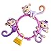 WowWee Fingerlings Minis-Series 1-5 Piece Banana Blister 3 Figures Plus Bonus Bracelet and Charm