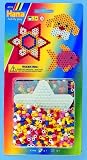 Hama - 4105 - Loisirs Créatifs  - Perles et Bijoux  - Petit Blister: Plaque Etoile