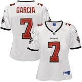 Reebok NFL Equipment Tampa Bay Buccaneers #7 Jeff Garcia Ladies White Replica Football Jersey