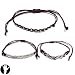 SG PARIS BRACELET SET OF 3 SILVER BROWN M FONC/CHOC/SMOK TOP BRACELET BRACELET COTTON SUMMER WOMEN HIPPY CHIC FASHION JEWELRY / HAIR ACCESSORIES BALL SG PARIS BRACELET SET OF 3 SILVER BROWN M FONC/CHOC/SMOK TOP BRACELET BRACELET COTTON SUMMER WOMEN HIPPY CHIC FASHION JEWELRY / HAIR ACCESSORIES BALL