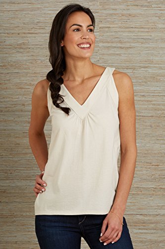 Fair Indigo Fair Trade Organic V-neck Tank