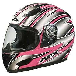 AFX Multi Women's FX-20 On-Road Motorcycle Helmet - Pink