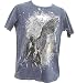Tattoo Art Winged Reaper Luxury T Shirt Grim Reaper Embroidered Wings, Grim Reaper sh...