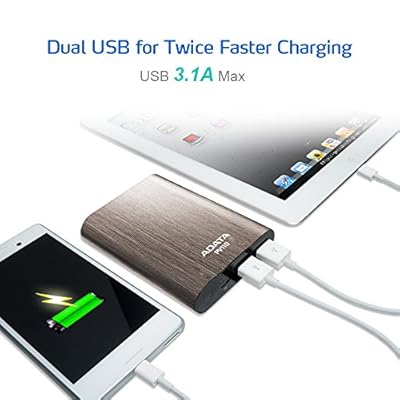 Adata PV110 10400mAH Power Bank (Pink)