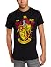 Bioworld Men's Harry Potter Gryffindor Crest Tee