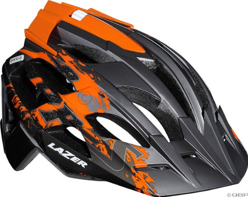 2011 Lazer Oasiz Lopes Edition Helmet: Gray/Orange  2XS/MD  Fits 50 - 57cm.